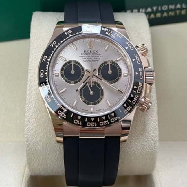 Rolex Daytona 40mm Black Never worn - Back View