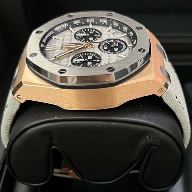 Audemars Piguet Royal Oak Offshore 43mm Pink Never worn - Back View