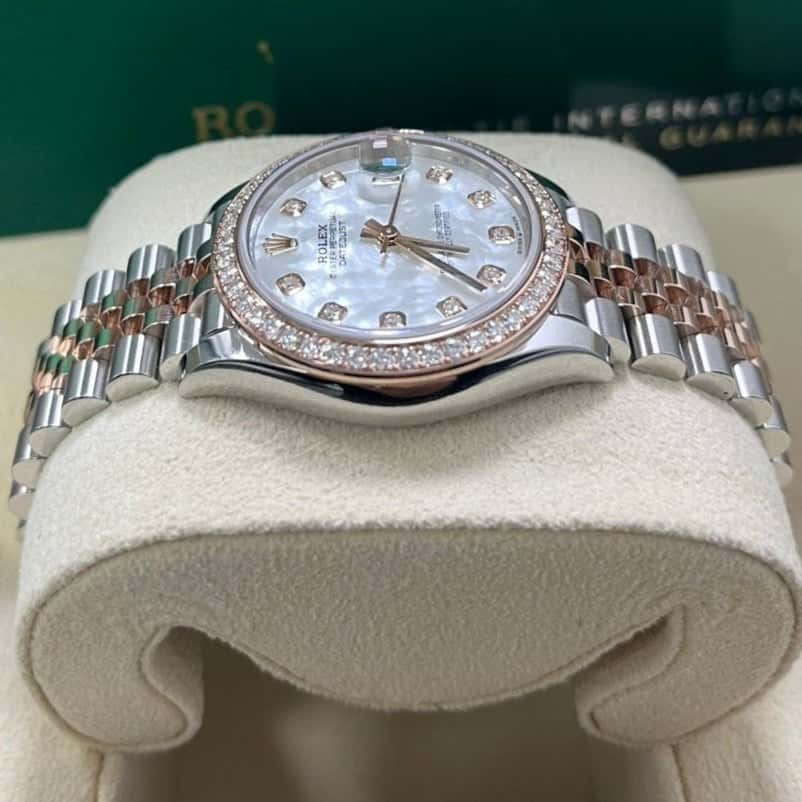 Rolex Datejust 31 Pink Never worn - Inside View