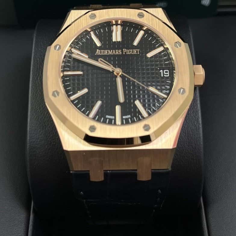 Audemars Piguet Royal Oak 41mm Pink Never worn - Inside View