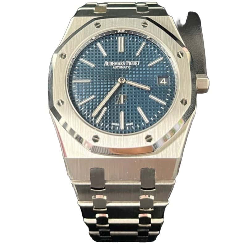 Audemars Piguet Royal Oak 39mm Blue Never worn - Front View
