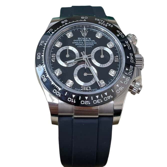 Rolex Daytona 40mm Silver Never worn - Front View
