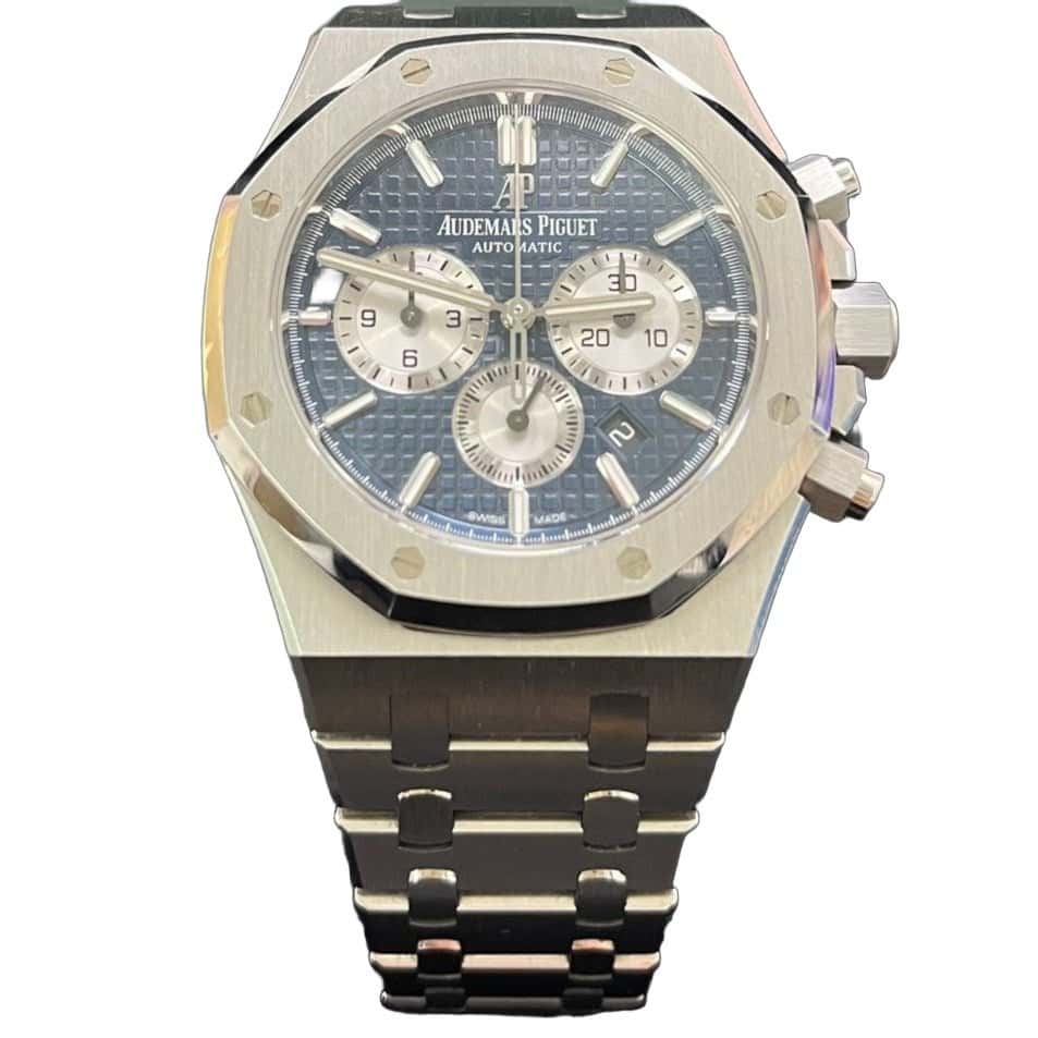 Audemars Piguet Royal Oak Selfwinding Chronograph 41mm Silver Never worn - Front View