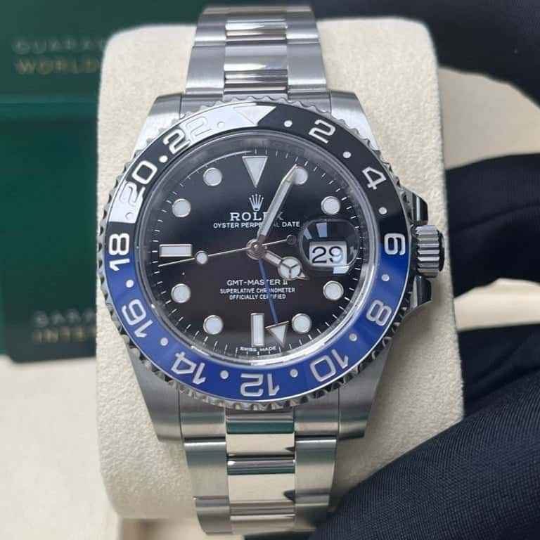 Rolex GMT-Master II 40mm Blue Never worn - Model View