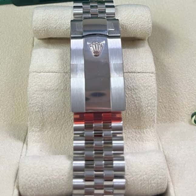 Rolex White Rolesor Sky-Dweller Black Index Dial  Jubilee Bracelet 42mm Black Never worn - Model View
