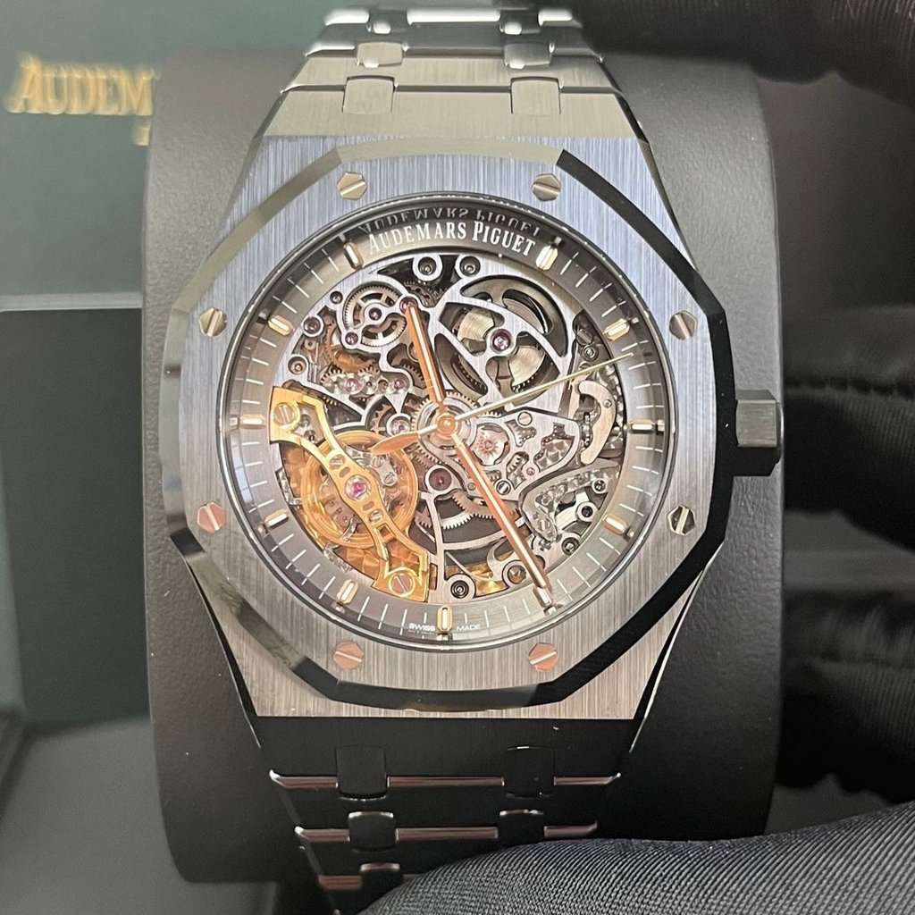 Audemars Piguet Royal Oak Double Balance Wheel Openwork 41mm MultiColor Never worn - Inside View