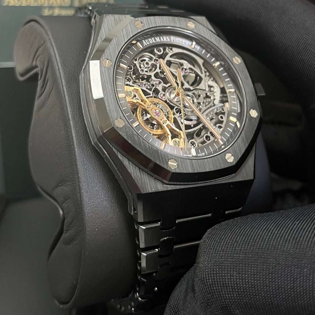 Audemars Piguet Royal Oak Double Balance Wheel Openwork 41mm MultiColor Never worn - Box View