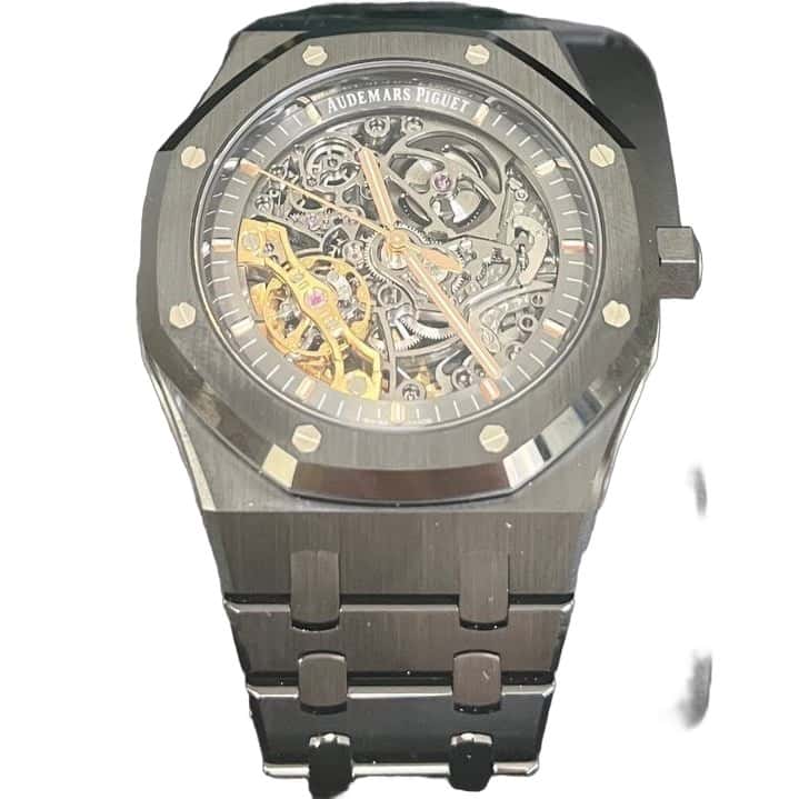 Audemars Piguet Royal Oak Double Balance Wheel Openwork 41mm MultiColor Never worn - Front View