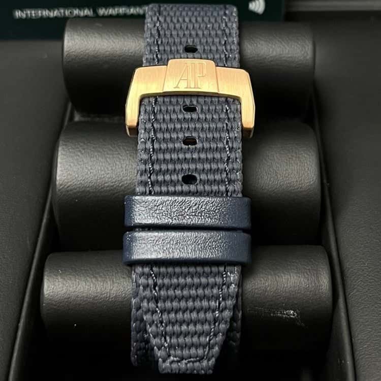 Audemars Piguet Perpetual Calendar Code 11.59 Reference # 26394OR.OO.D321CR.01 41mm MultiColor Never worn - Box View