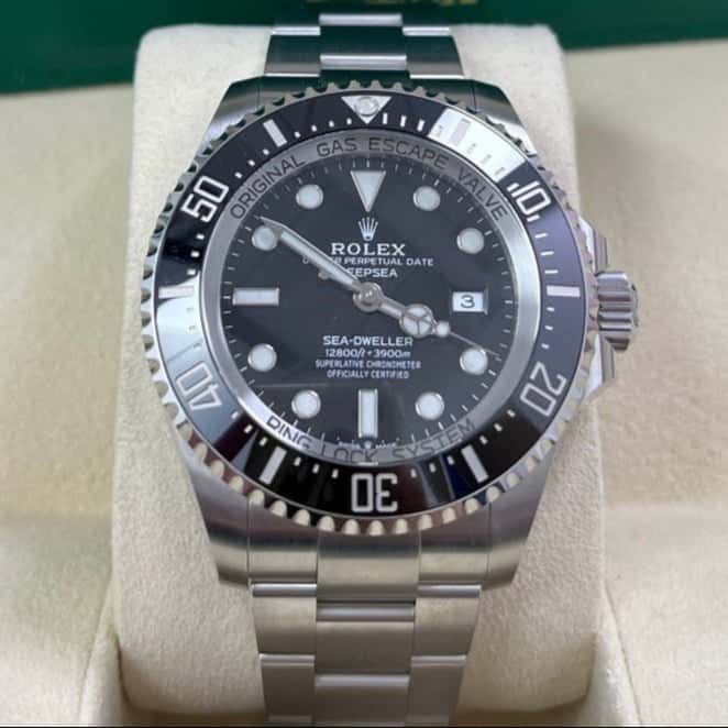 Rolex Sea-Dweller Deepsea 44mm Black Never worn - Back View