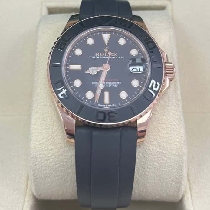 Rolex Yacht-Master 37mm Pink Never worn - Back View