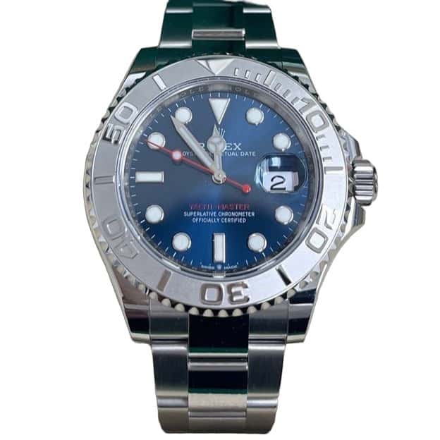 Rolex Yacht-Master 40mm Blue Never worn - Front View