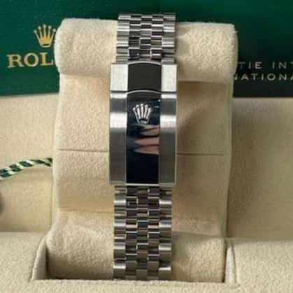 Rolex Datejust 41 Silver Never worn - Back View