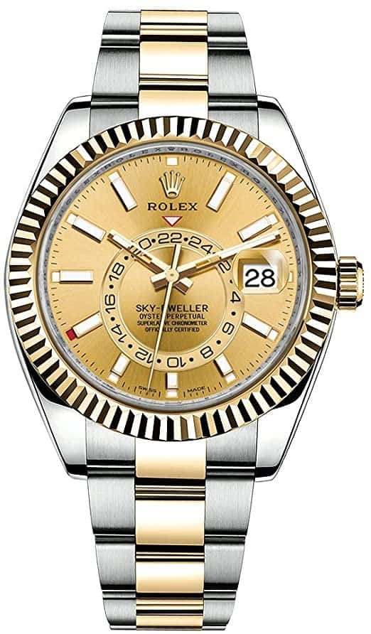 Rolex Sky-Dweller 42mm Gold Never worn - Inside View