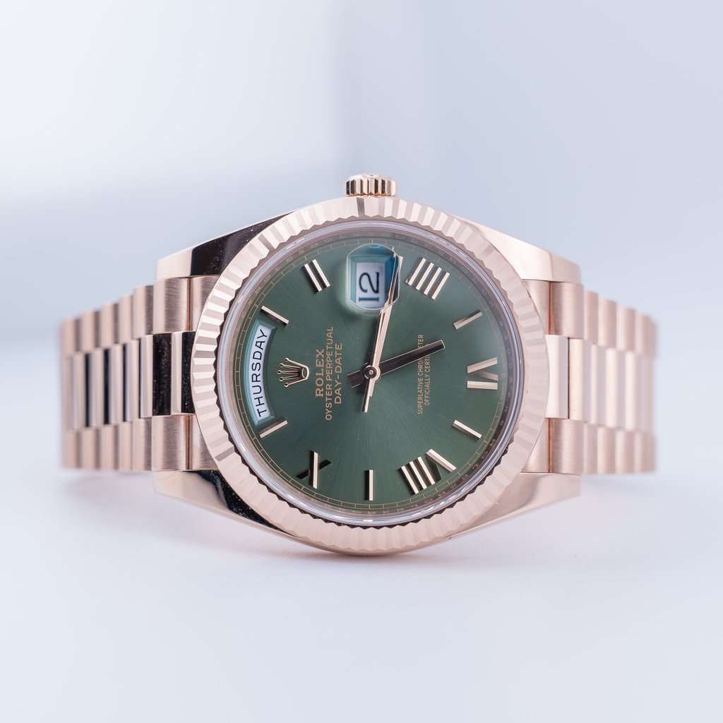Rolex Day-Date 40 Pink Never worn - Inside View