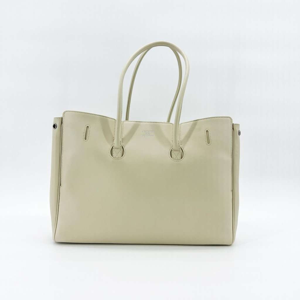 Balenciaga Bel Air Large Carryall Bag Ivory MultiColor Leather Very good - Inside View