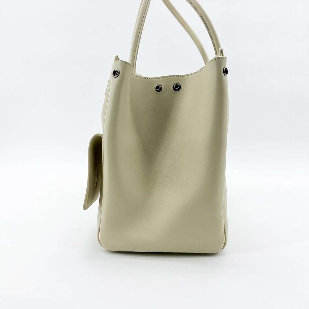 Balenciaga Bel Air Large Carryall Bag Ivory MultiColor Leather Very good - Box View