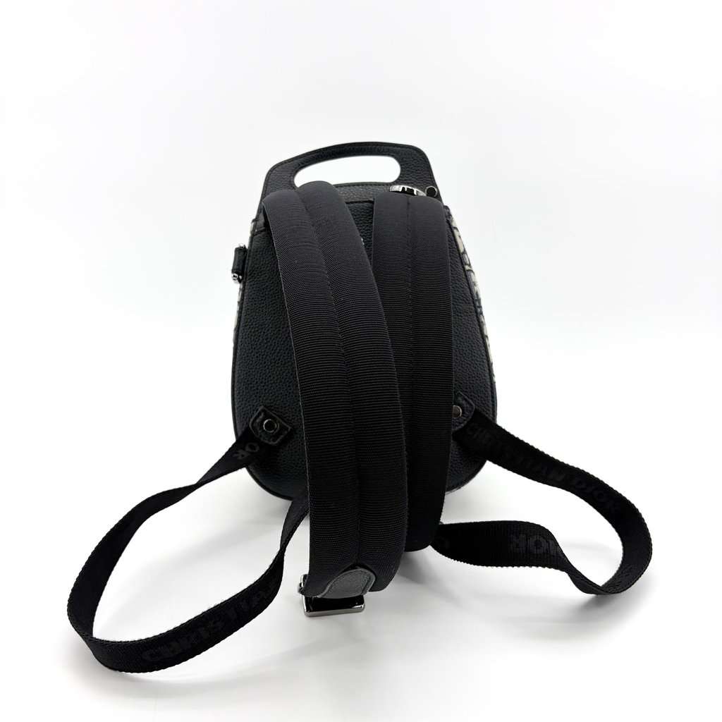 Dior Saddle Gallop Backpack Oblique Beige Jacquard Very good - Inside View
