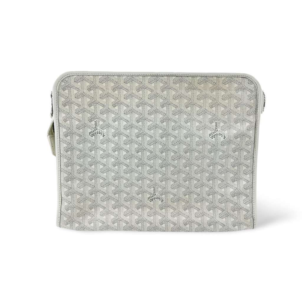 Goyard Goyas Juvance Toilet Clutch GM MultiColor Canvas Good - Front View