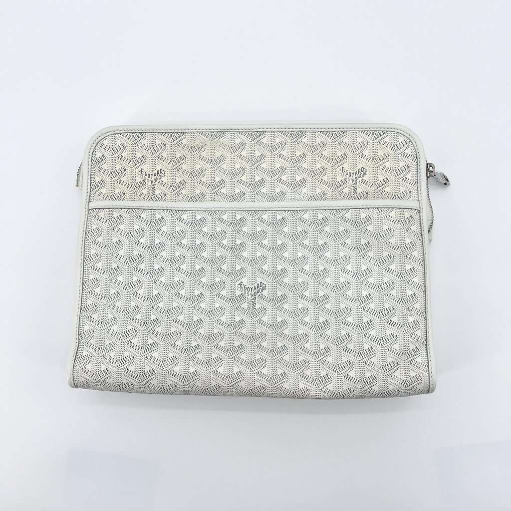 Goyard Goyas Juvance Toilet Clutch GM MultiColor Canvas Good - Inside View