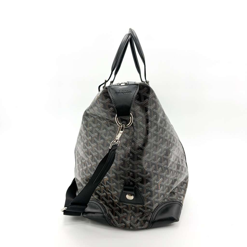 Goyard Boeing 55 Travel Bag Black Black Canvas Very good - Inside View