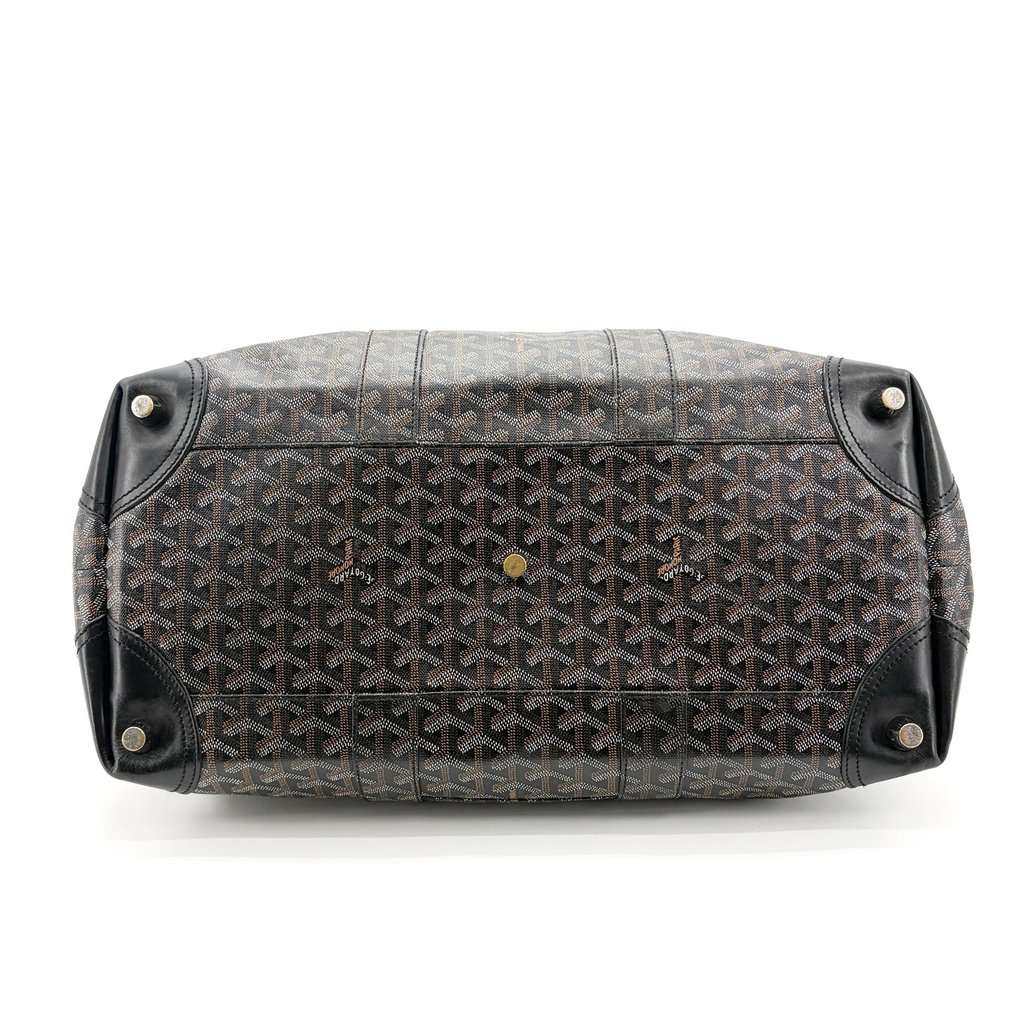 Goyard Boeing 55 Travel Bag Black Black Canvas Very good - Box View