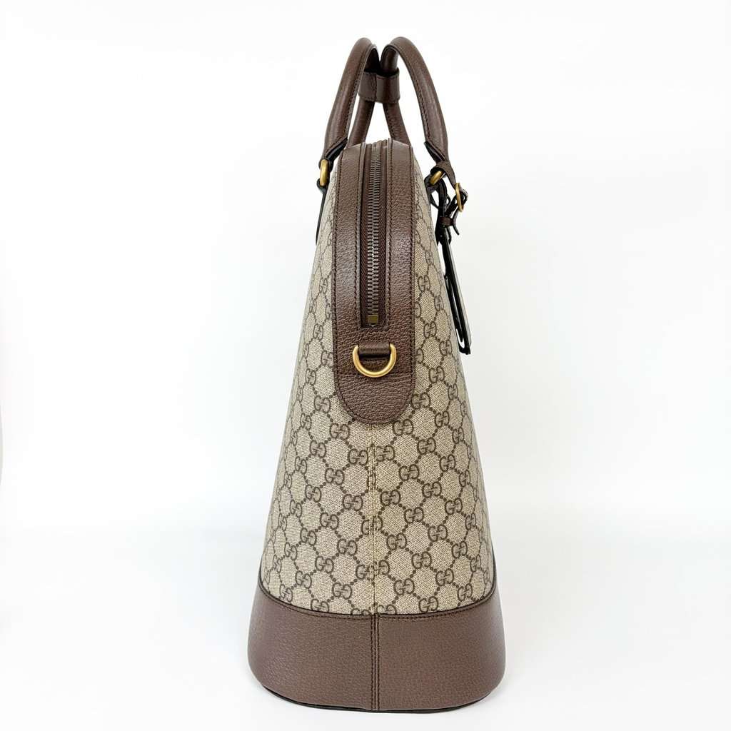 Gucci Ophidia GG Medium Tote Bag Brown MultiColor Canvas Very good - Box View