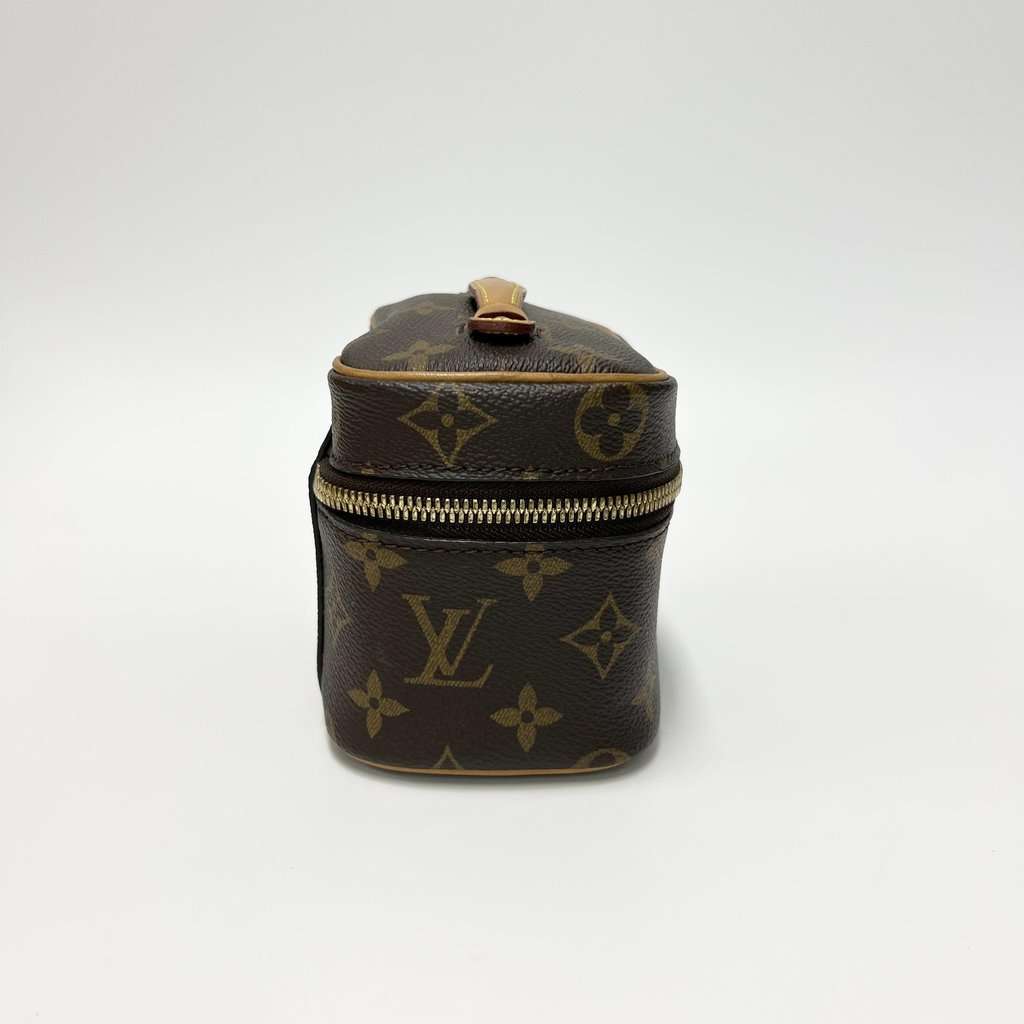 Louis Vuitton Nice Nano Brown Canvas Very good - Model View