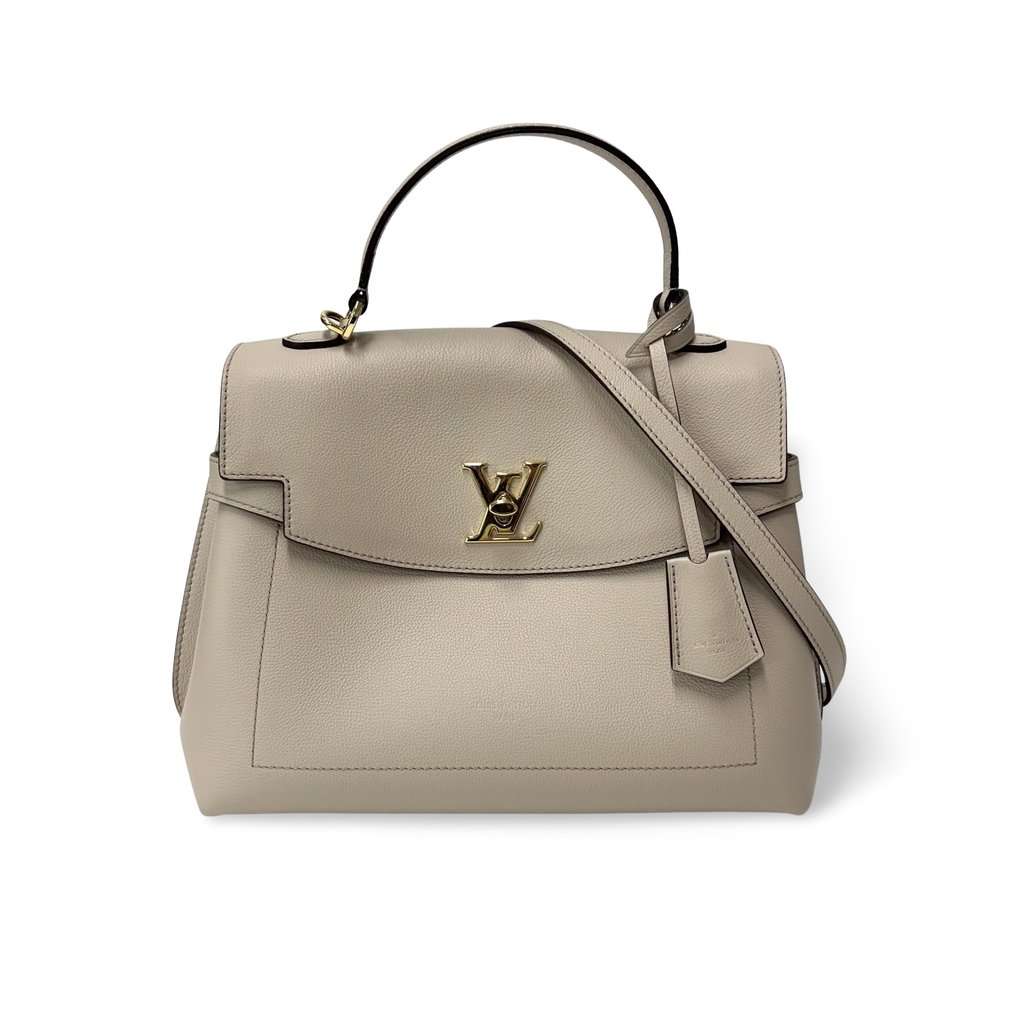 Louis Vuitton Rock Me Ever MM Beige Leather Very good - Front View