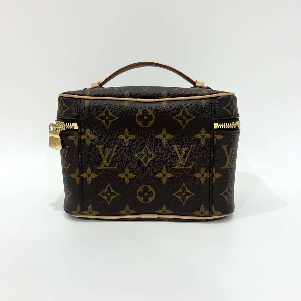 Louis Vuitton Nice Nano Brown Canvas Very good - Inside View