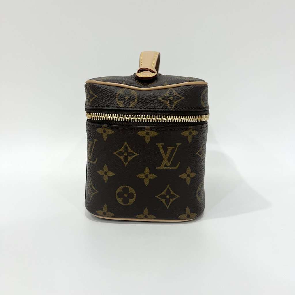 Louis Vuitton Nice Nano Brown Canvas Very good - Model View