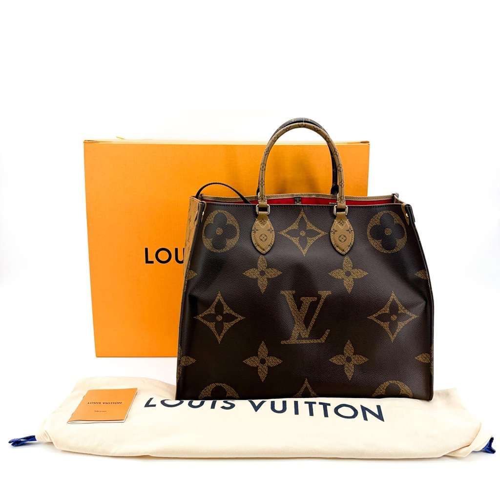Louis Vuitton On the Go GM Monogram MultiColor Canvas Good - Back View