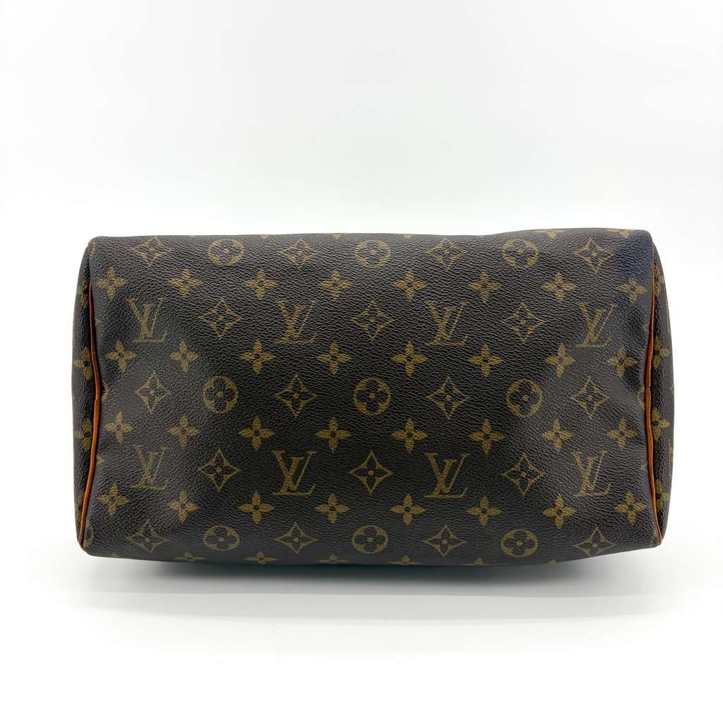 Louis Vuitton Monogram Speedy 30 Beige Canvas Good - Box View