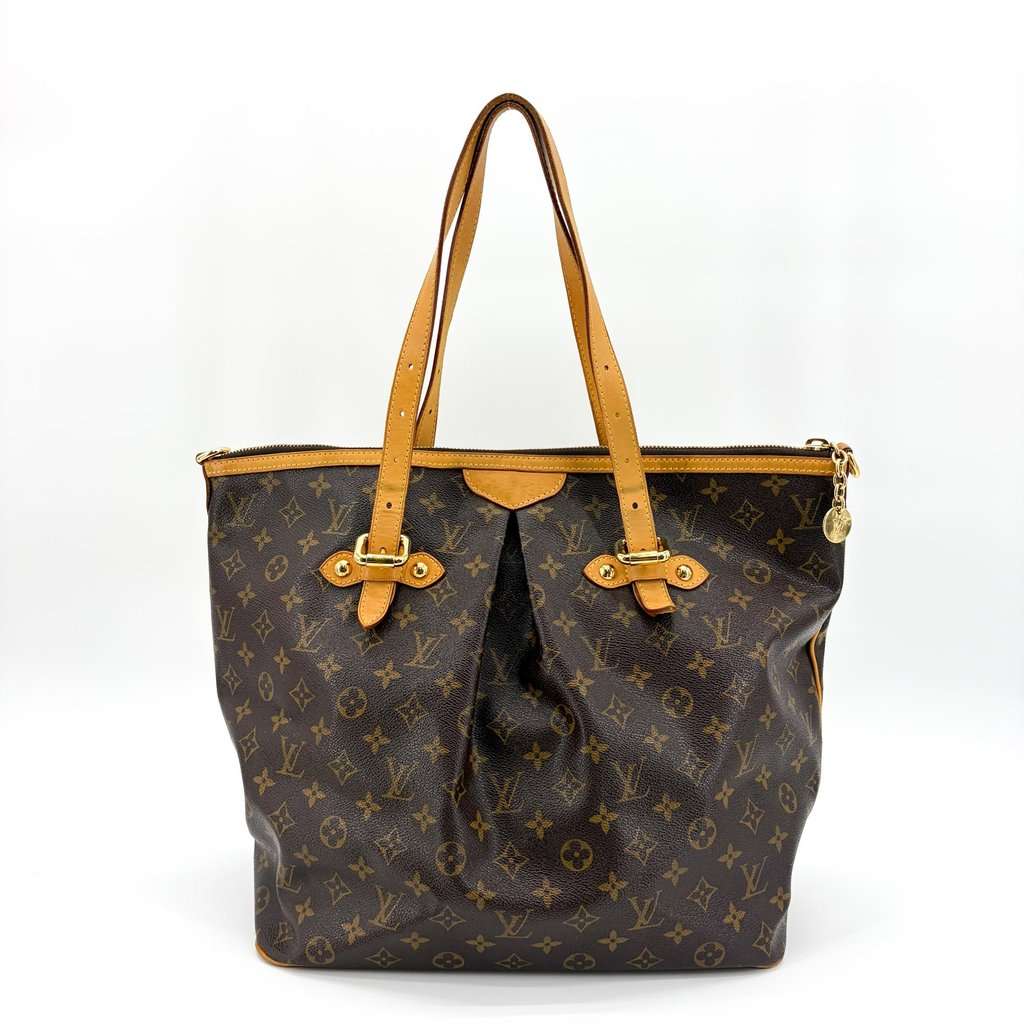Louis Vuitton Monogram Palermo PM Brown Canvas Good - Inside View
