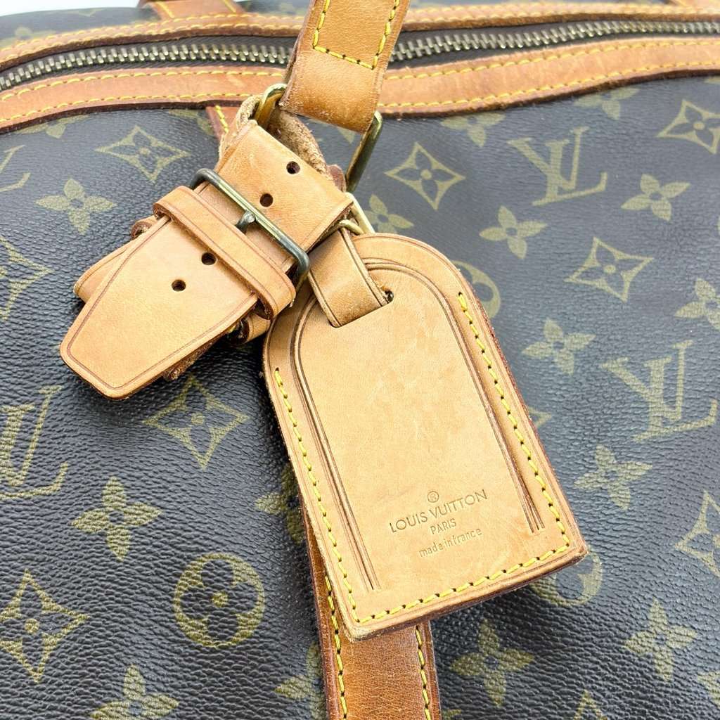 Louis Vuitton Monogram Keepall 50 Brown Beige Canvas Fair - Box View