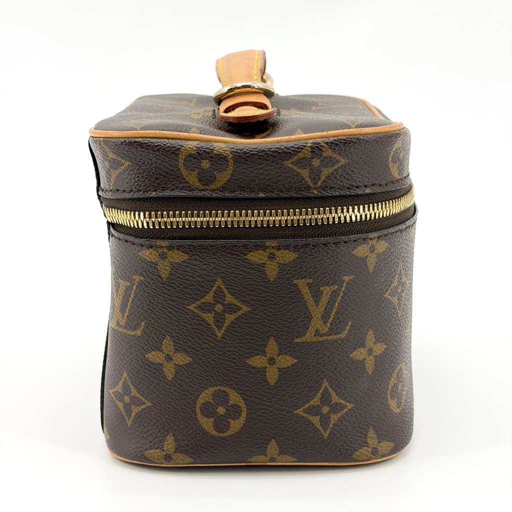 Louis Vuitton Monogram Nice Mini Beauty Case Brown Beige Canvas Very good - Box View