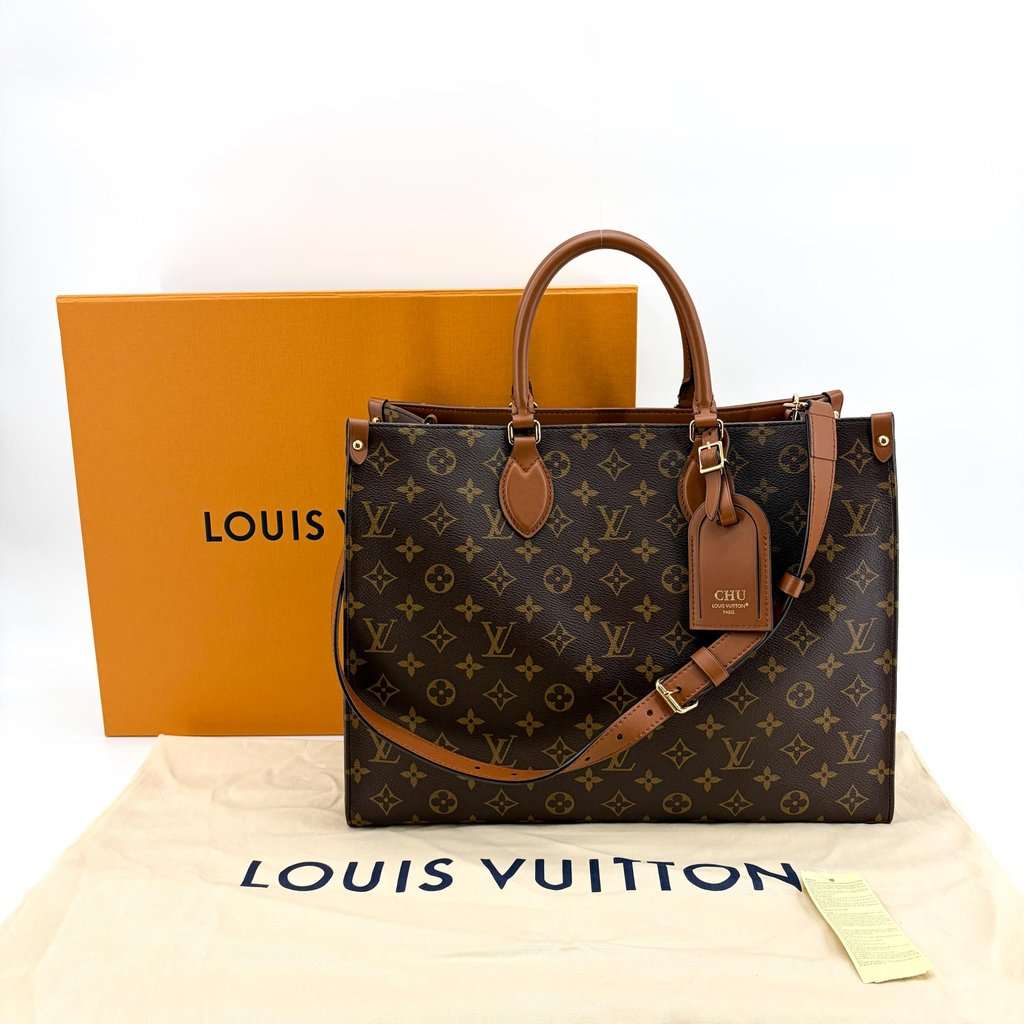 Louis Vuitton Grand Palais Monogram Brown Brown Canvas Very good - Back View
