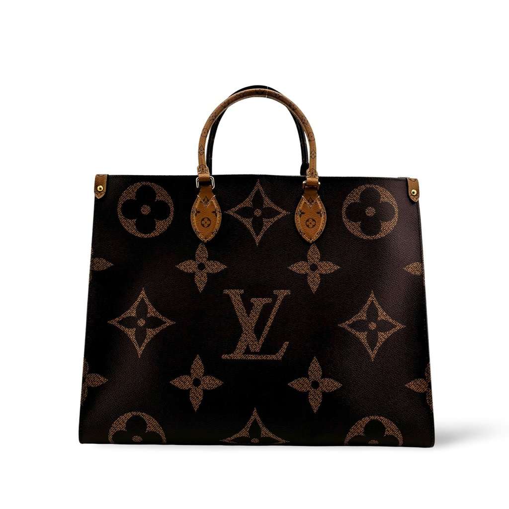 Louis Vuitton Onthego GM Monogram Brown Canvas Very good - Front View