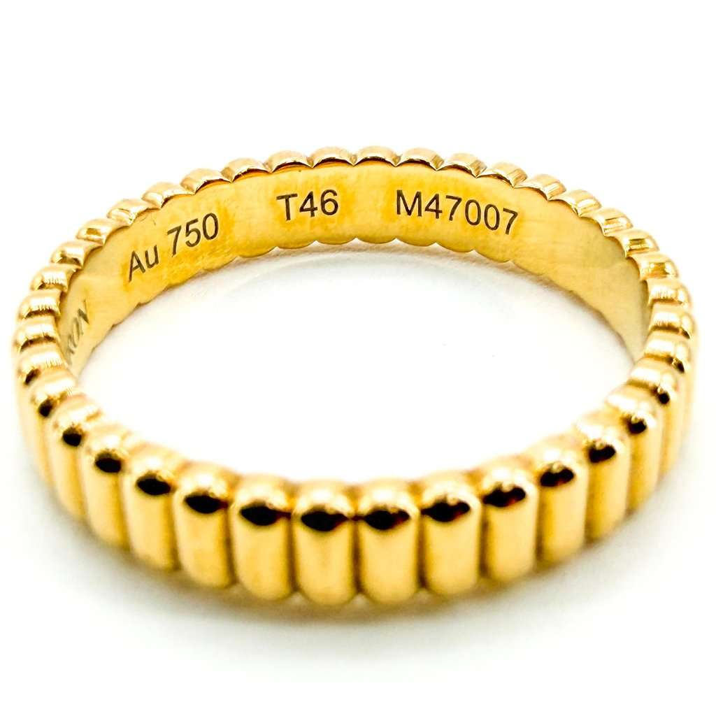 Boucheron Cattle Grogren Small Ring Gold Diamond Good - Box View