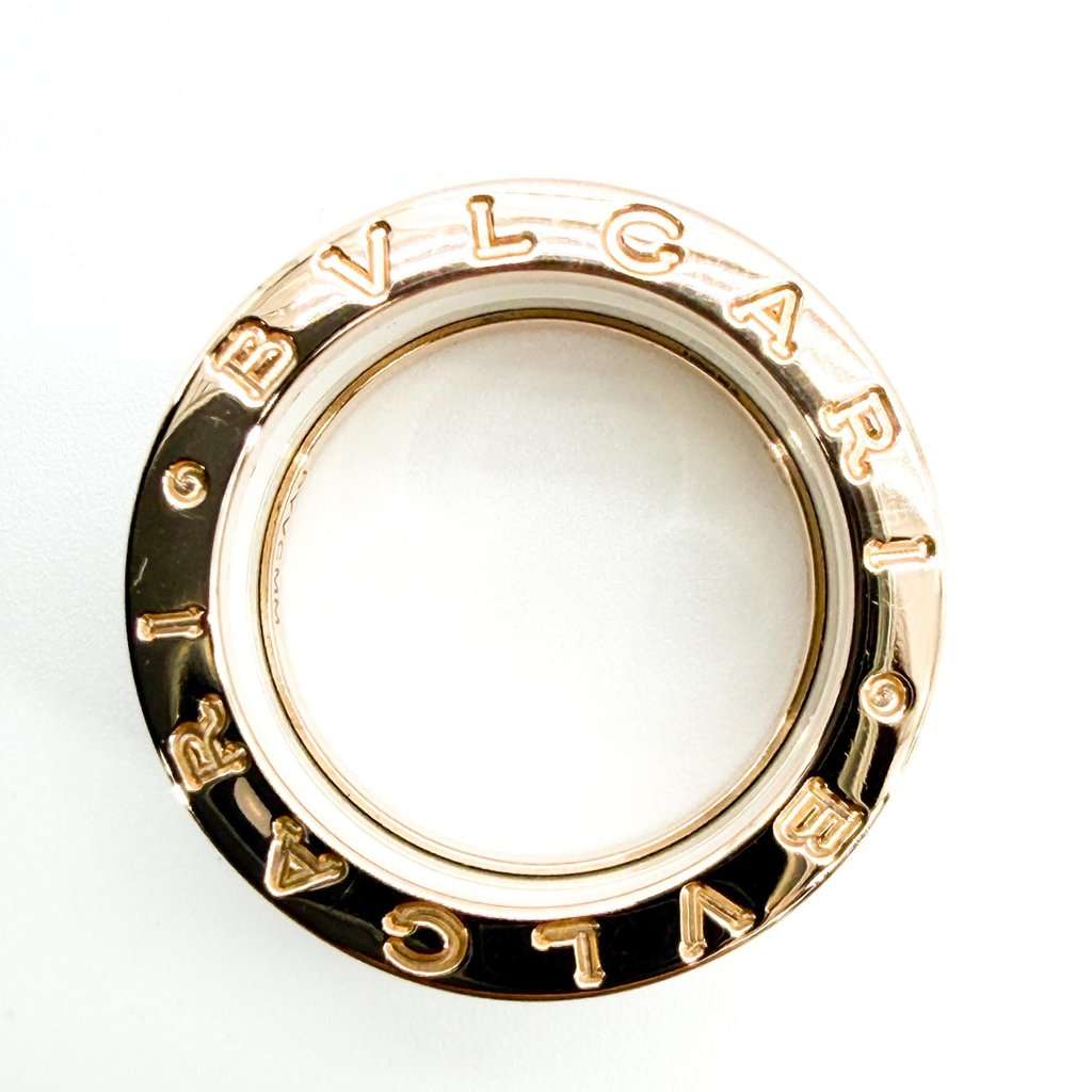 Bvlgari B.Zero1 4-Band Ring Rose Gold White Ceramic White Rose Gold Very good - Inside View