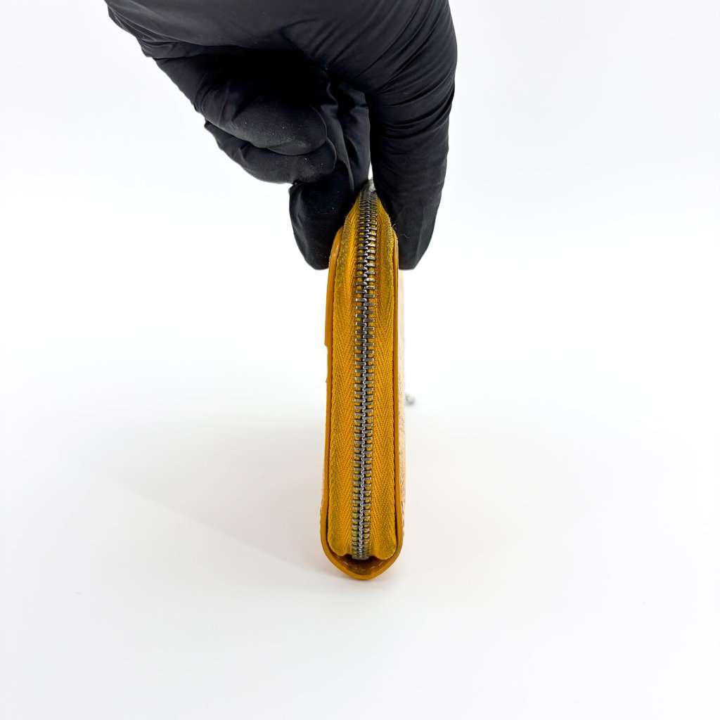 Goyard Martinon Mini Wallet Yellow MultiColor Canvas Very good - Box View