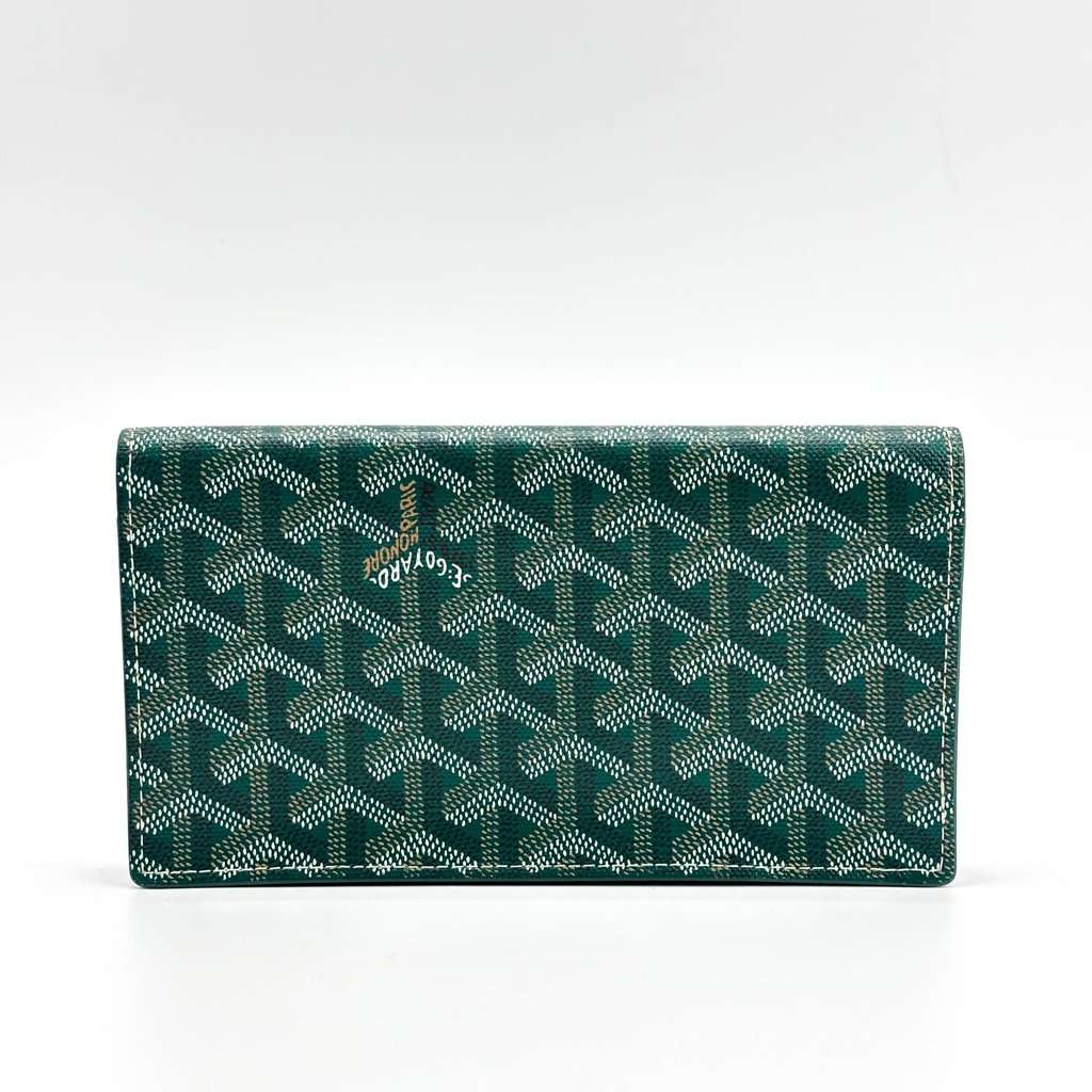 Goyard Richelieu Long Wallet Green Green Canvas Very good - Inside View