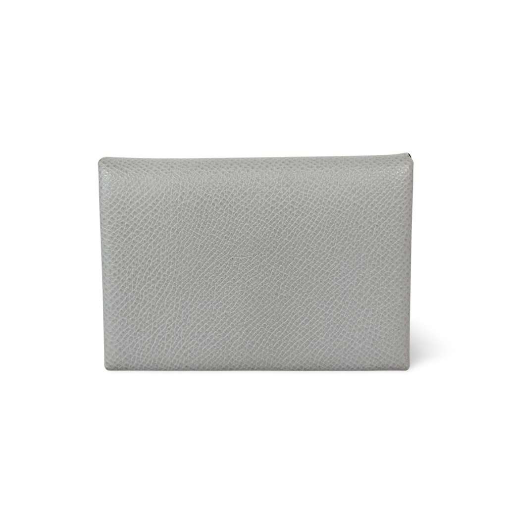 Hermès Calvi Cardholder Appsong Greece Muet MultiColor Leather Good - Front View