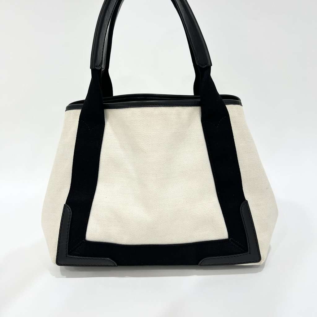 Balenciaga Cabas tote bag White Canvas Good - Inside View