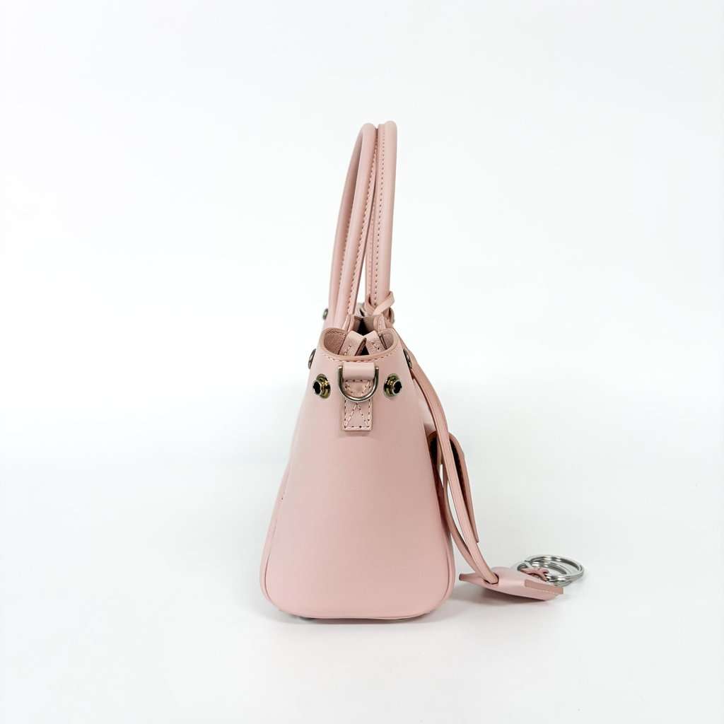 Balenciaga Papier A4 Side Zip Pocket Tote Bag Pink MultiColor Leather Very good - Box View
