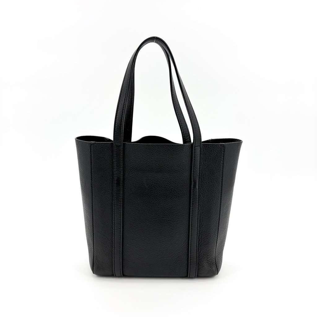Balenciaga Medium Everyday Tote Bag Black Black Leather Very good - Inside View