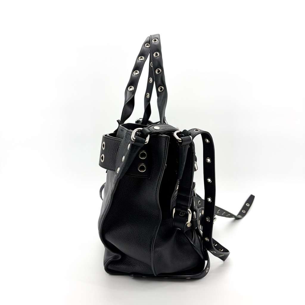 Balenciaga EMO Large Tote Bag Black Black Leather Very good - Box View