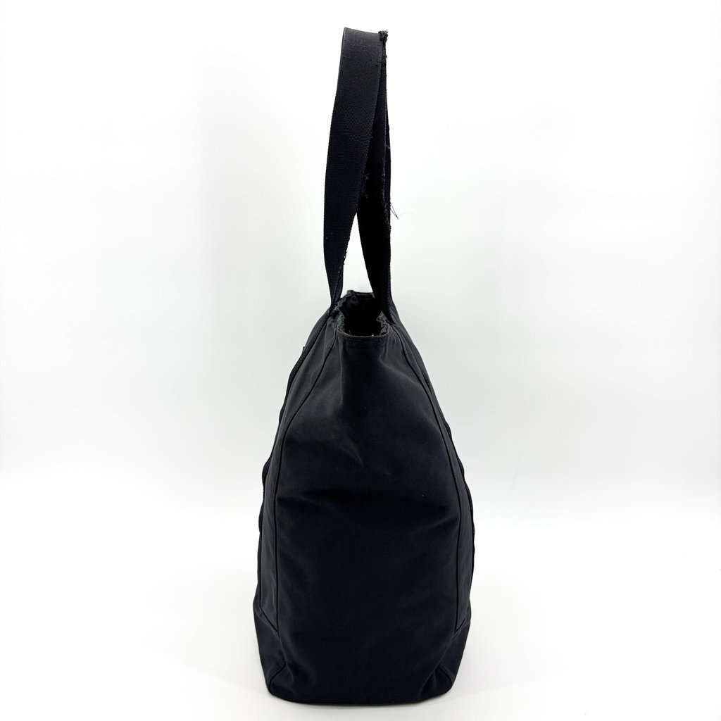 Balenciaga Explorer Tote Bag Black Black Canvas Fair - Inside View