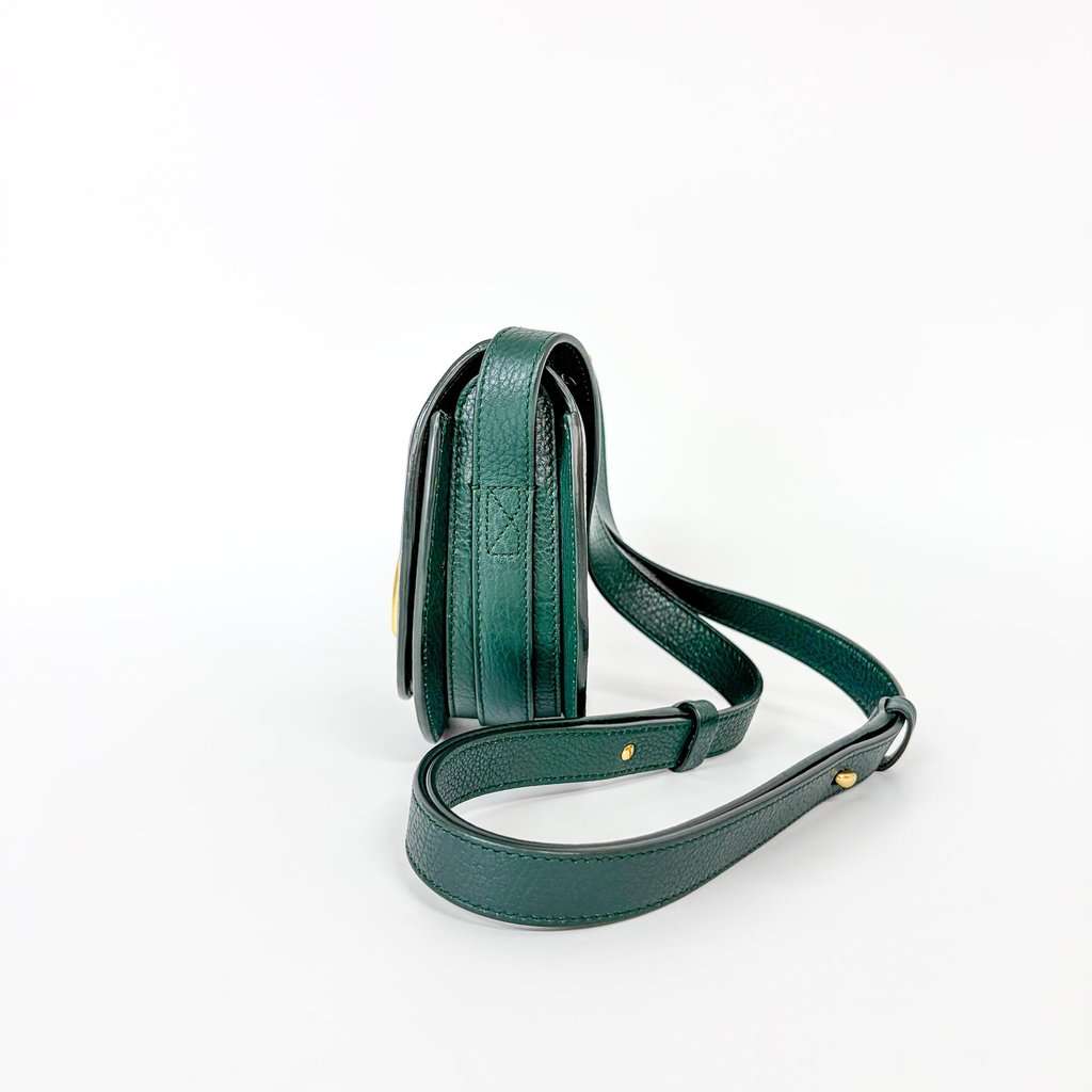 Burberry Mini Rocking Horse Bag MultiColor Denim Good - Model View