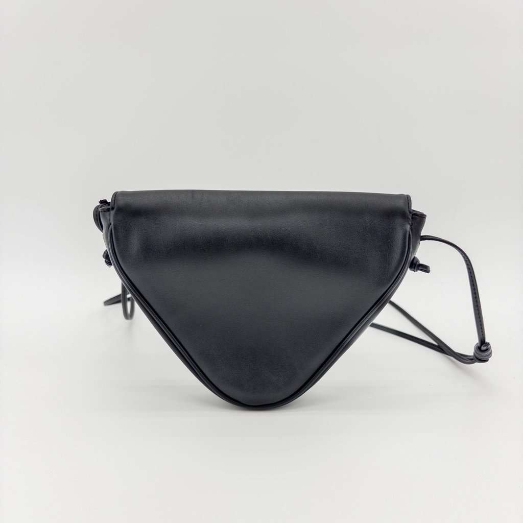 Celine Smooth Calfskin Triangle Bag Black MultiColor Leather Very good - Inside View